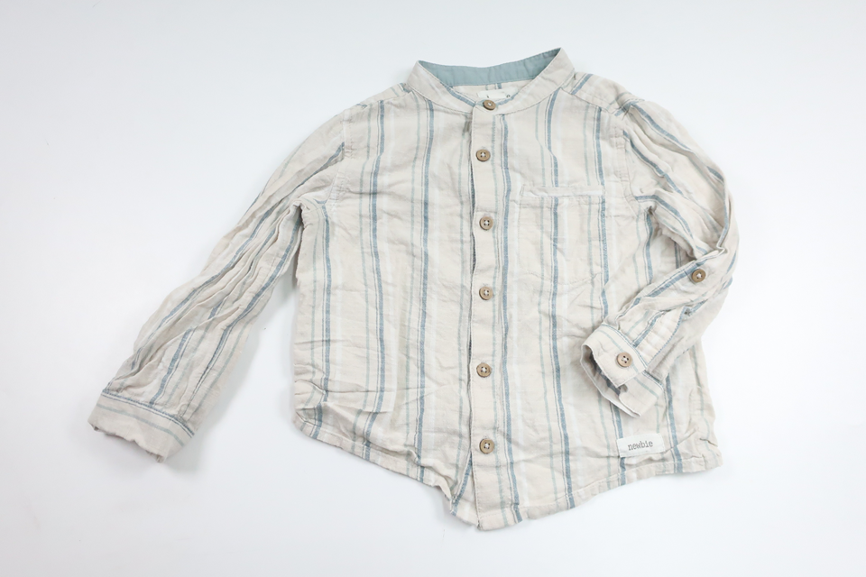 Skjorta från Newbie - Storlek 92 - Benvit