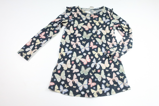 Klänning från Lindex - Storlek 128 - Marinblå