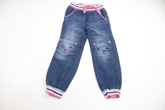 Jeansbyxor från Lindex - Storlek 116 - Denim