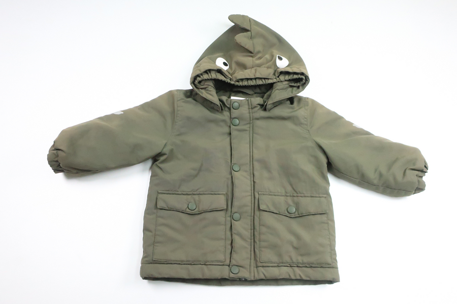 Lätt fodrad jacka från Lindex - Storlek 92 - Grön