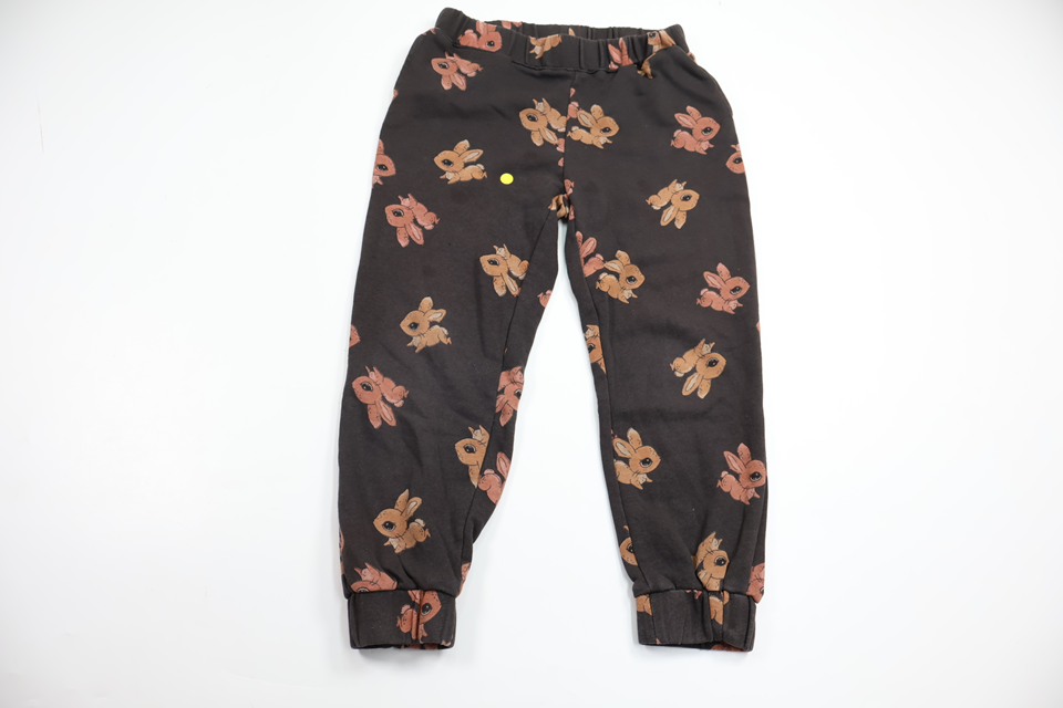 Byxor med kaniner från H&M - Storlek 122 - Grå