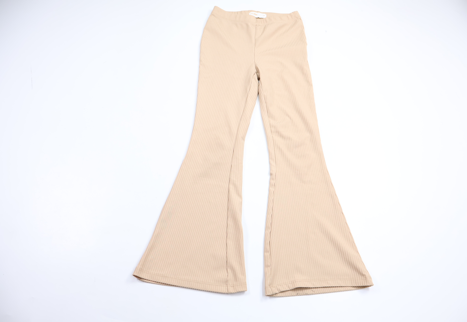 Ribbade byxor från Lager 157 - Storlek 120 - Beige