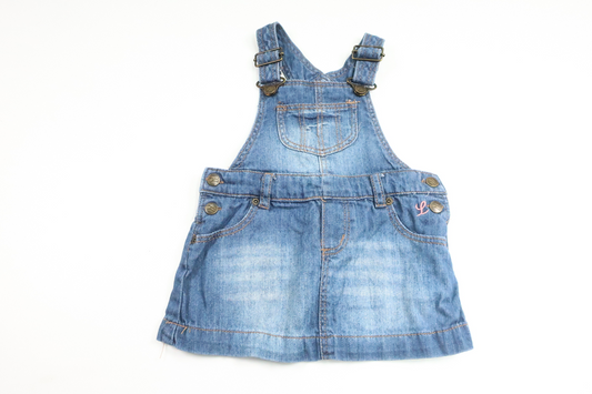 Hängselklänning i denim från H&M - Storlek 68 - Denim