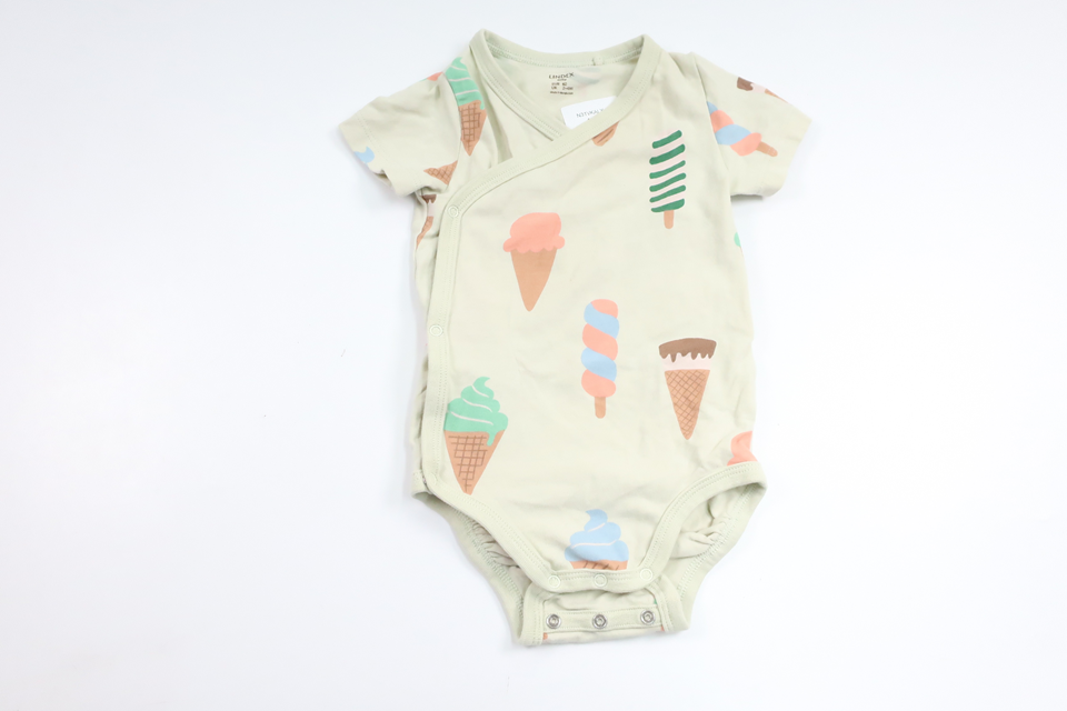 Omlottbody med glassar från Lindex - Storlek 62 - Grön