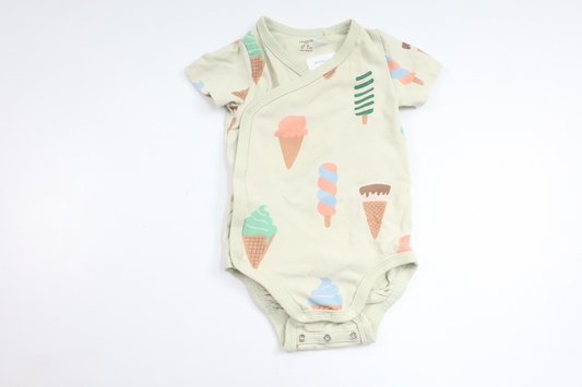 Omlottbody med glassar från Lindex - Storlek 62 - Grön