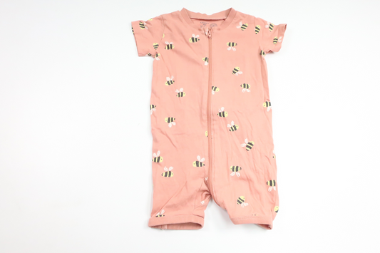 Pyjamas med bin från Lindex - Storlek 68 - Rosa