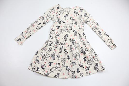 Klänning från H&M - Storlek 110/116 - Benvit