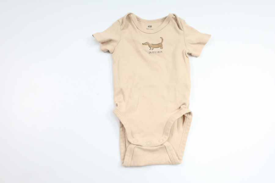 Body från H&M - Storlek 62 - Benvit