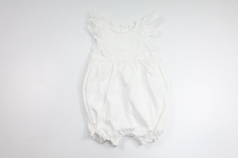 Jumpsuit från Next - Storlek 62/68 - Vit