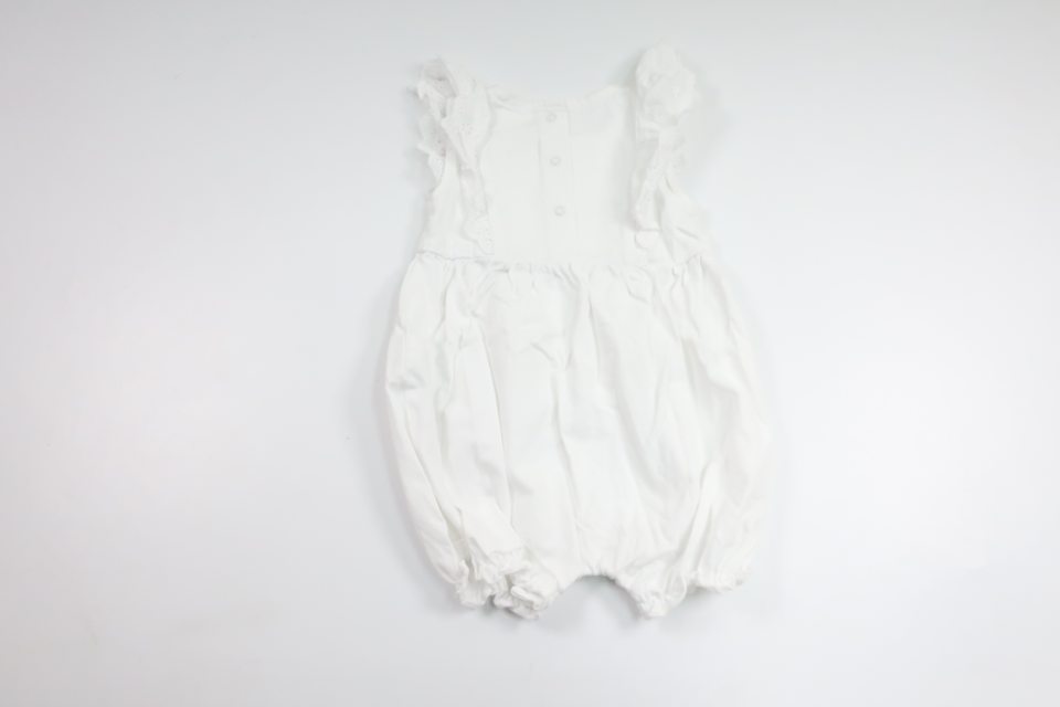 Jumpsuit från Next - Storlek 62/68 - Vit