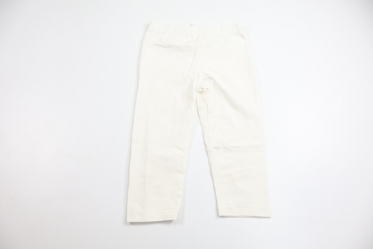 Korta leggings från H&M - Storlek 116 - Vit
