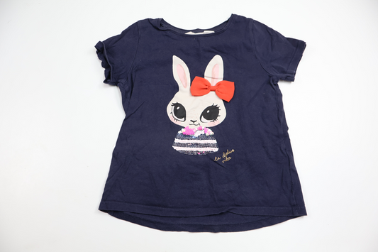 T-shirt från H&M - Storlek 110/116 - Marinblå