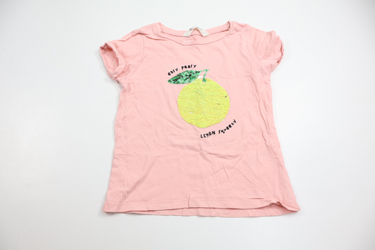 Tröja med vändbara paljetter från H&M - Storlek 110/116 - Rosa
