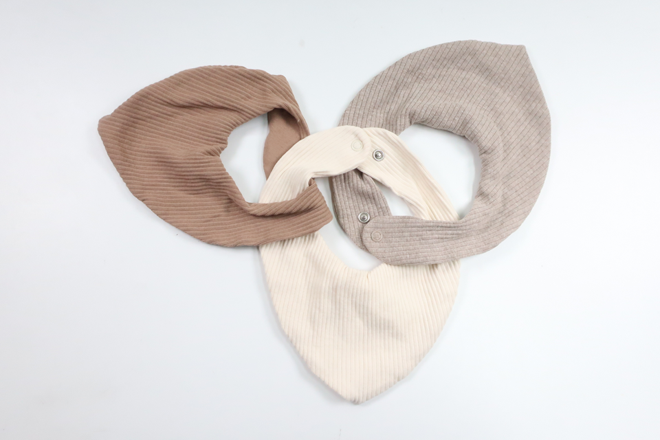 Ribbade haklapp tre pack från H&M - Storlek One size - Beige