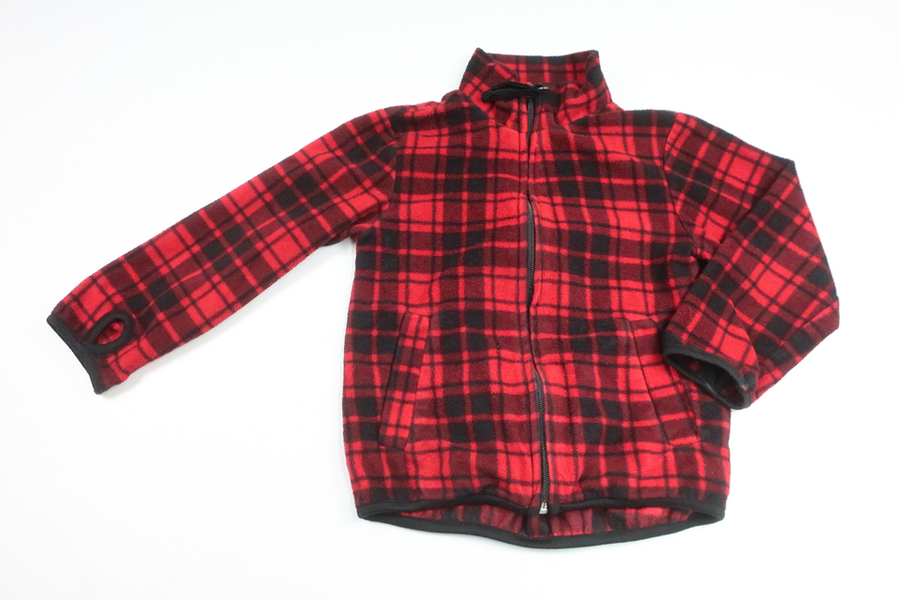 Fleecejacka från H&M - Storlek 92 - Röd