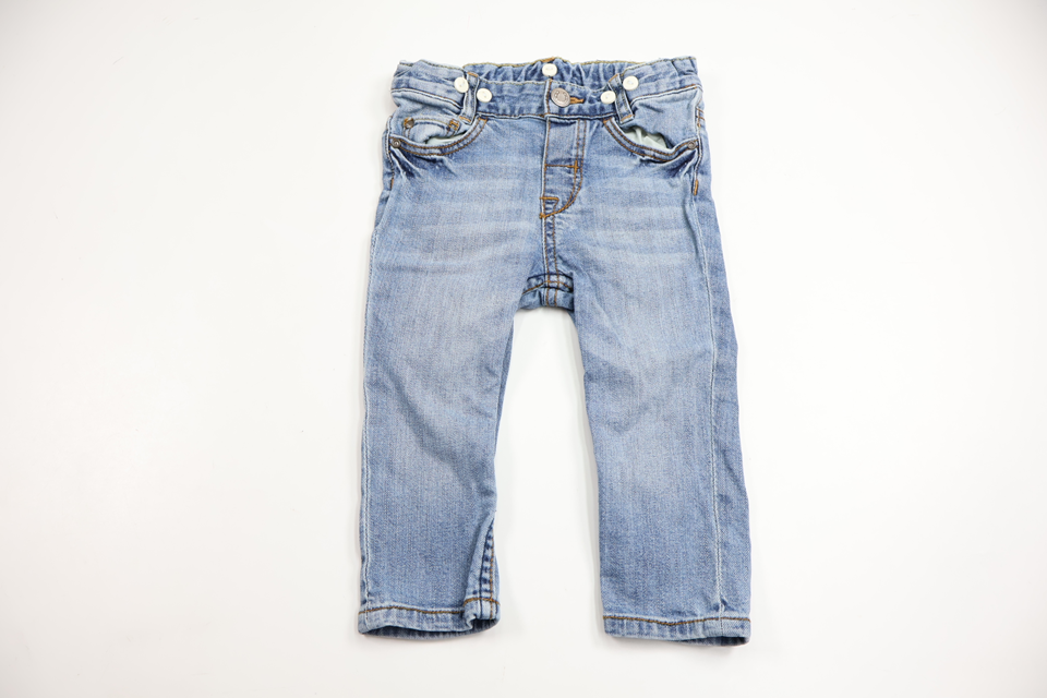 Jeansbyxor från H&M - Storlek 74 - Denim