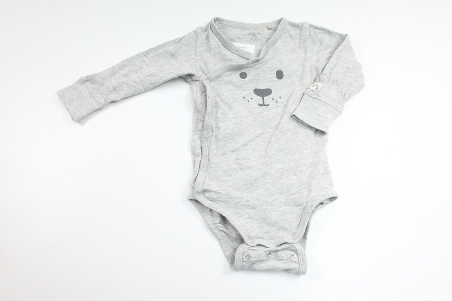 Omlottbody från Lindex - Storlek 68 - Grå