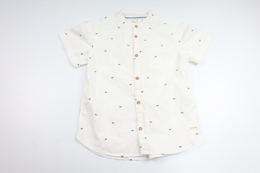 Skjorta från Newbie - Storlek 128 - Vit