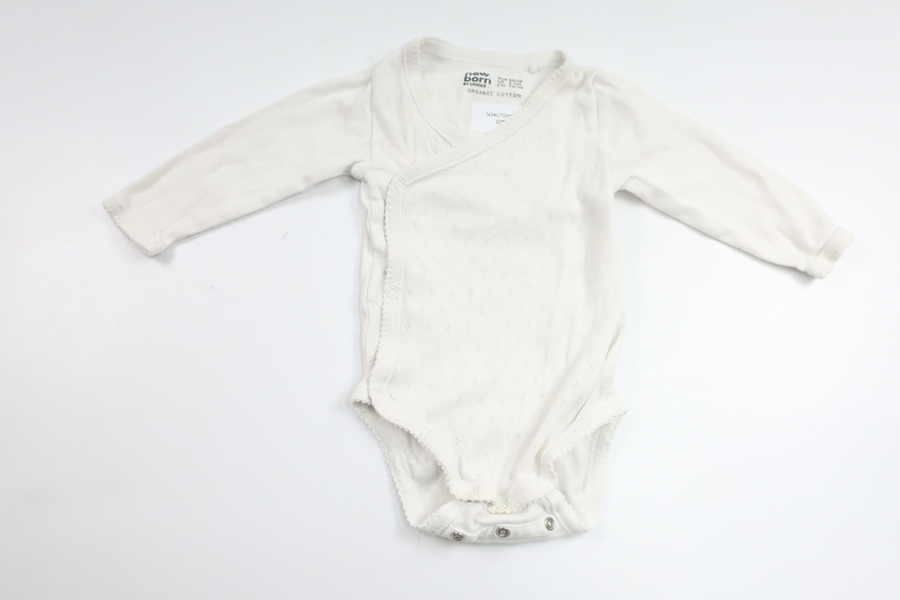 Omlottbody från Lindex - Storlek 50/56 - Vit