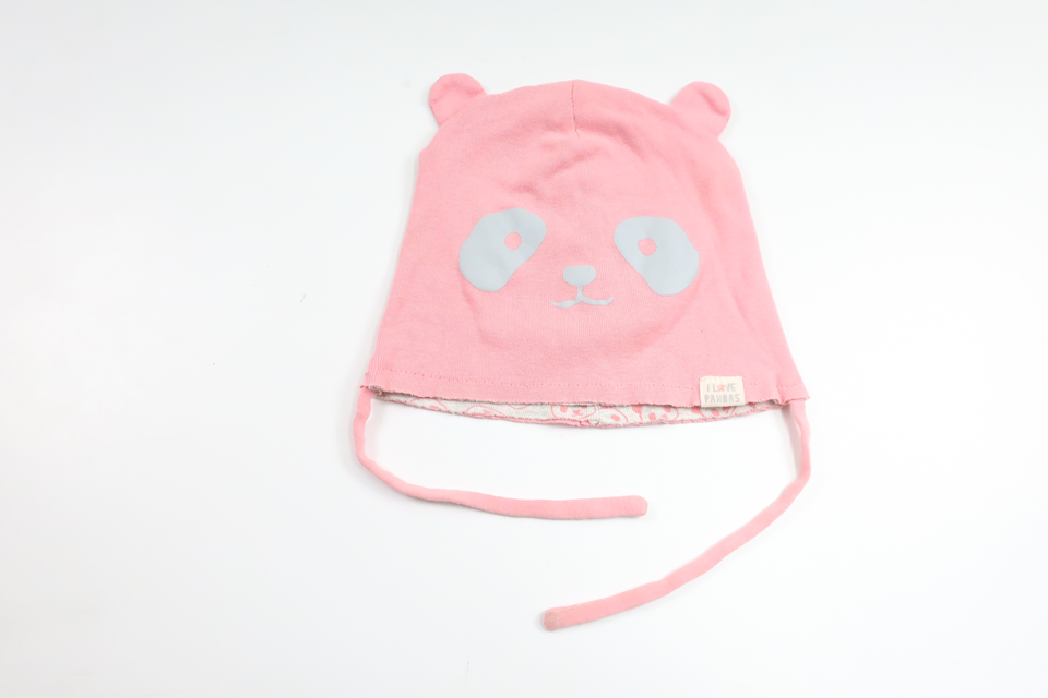 Mössa med panda från H&M - Storlek 86/92 - Rosa