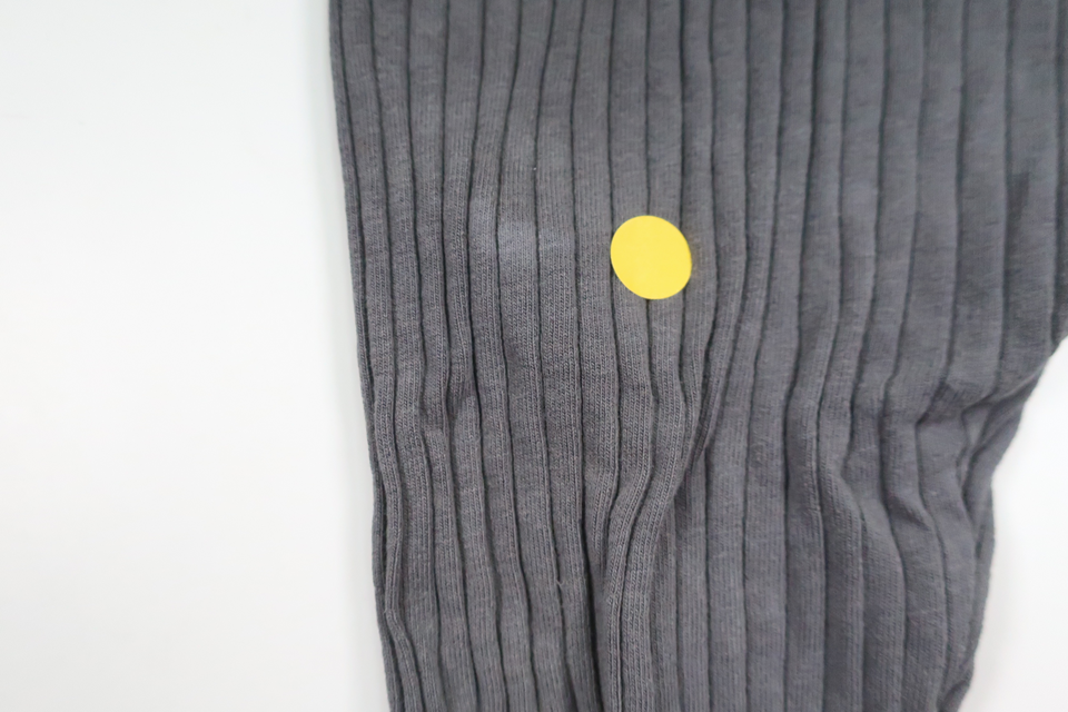 Ribbade byxor från Newbie - Storlek 86 - Grå