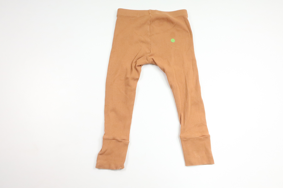 Ribbade byxor från Lindex - Storlek 86 - Brun