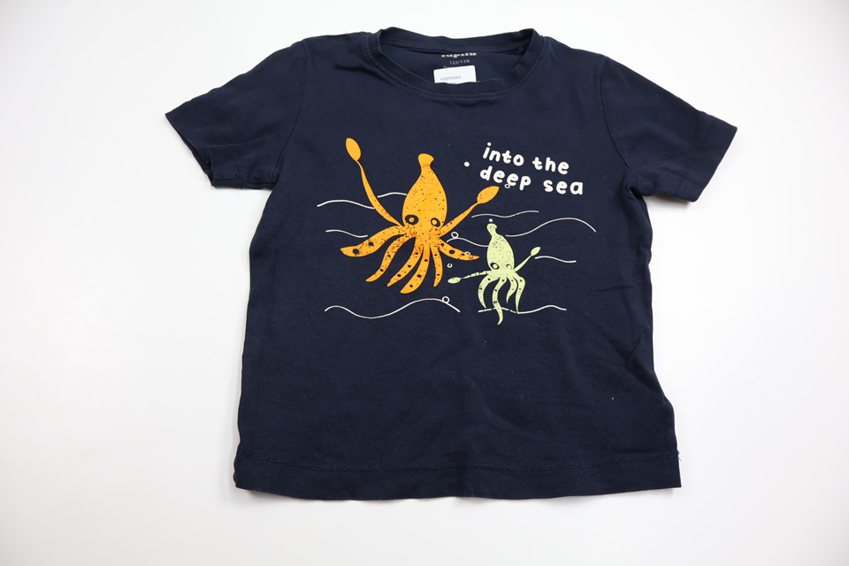 T-shirt från Lupilu - Storlek 122/128 - Marinblå