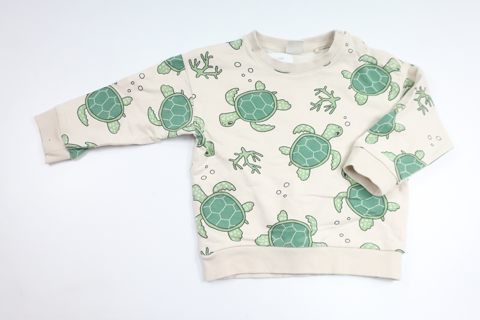 Sweatshirt från Lindex - Storlek 80 - Benvit