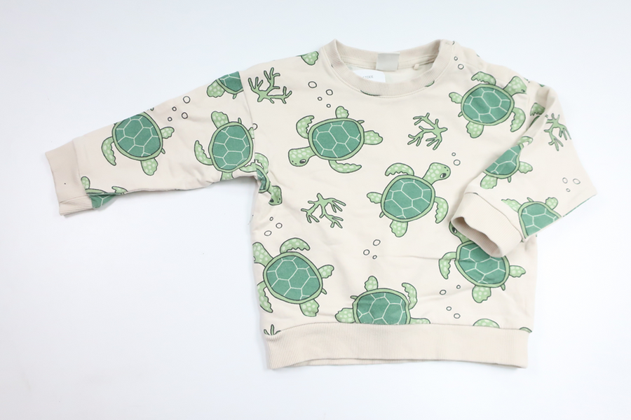 Sweatshirt från Lindex - Storlek 80 - Benvit