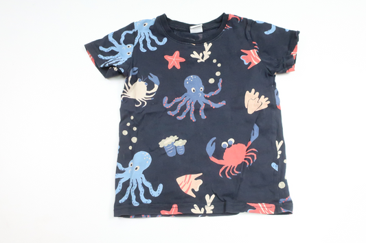 T-shirt från Lindex - Storlek 92 - Marinblå