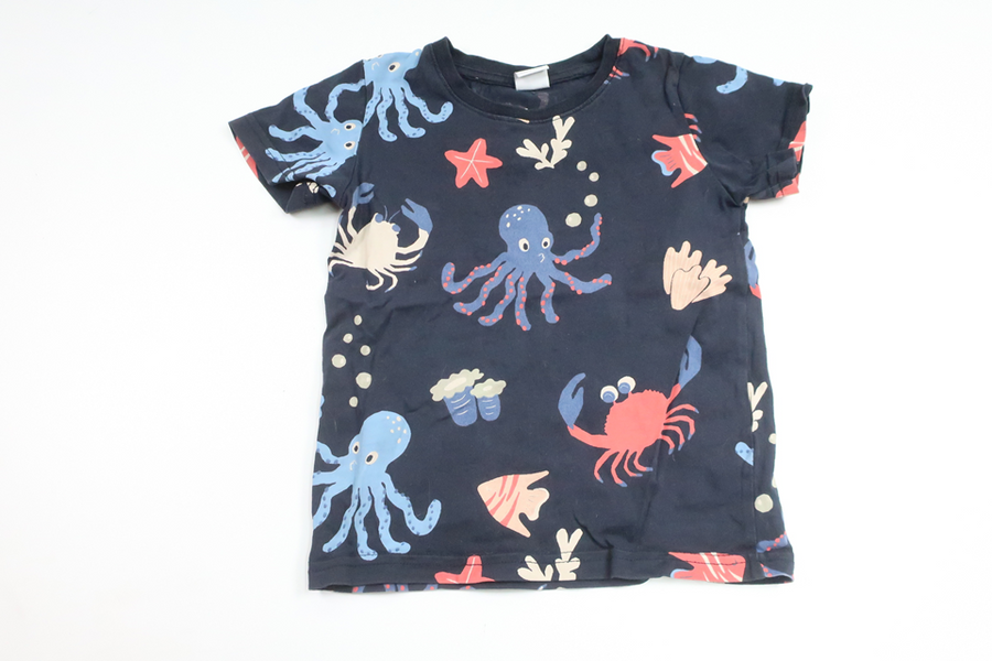 T-shirt från Lindex - Storlek 92 - Marinblå