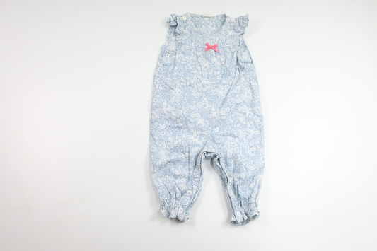 Blommig jumpsuit från H&M - Storlek 62 - Blå