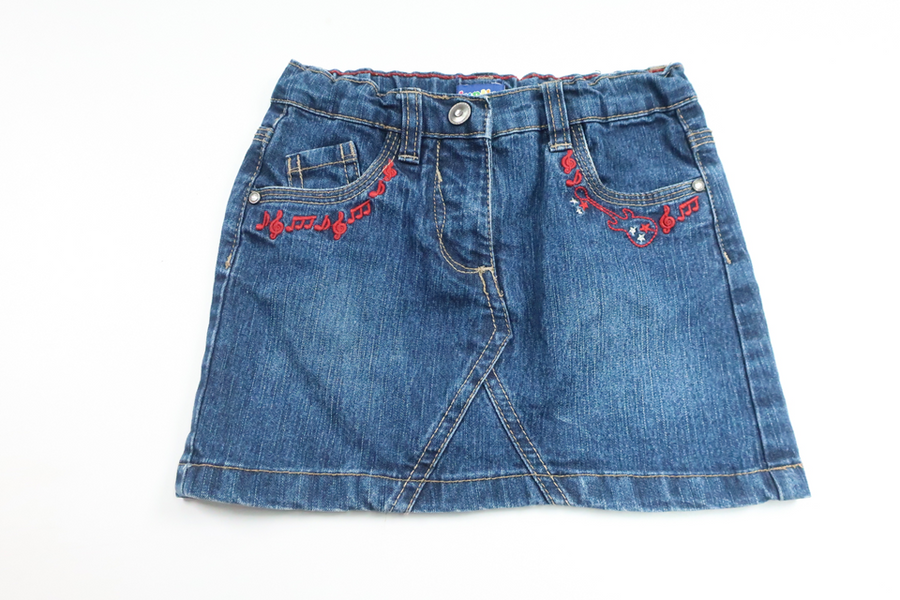 Jeanskjol från Lupilu - Storlek 110 - Denim