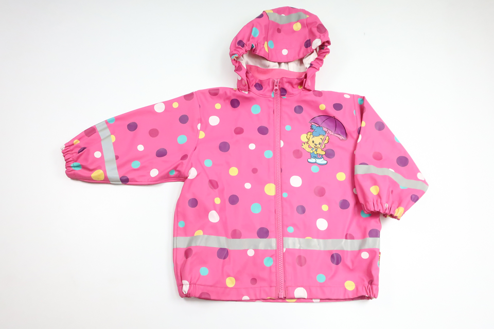 Regnjacka från Bamse by Lindex - Storlek 86 - Rosa