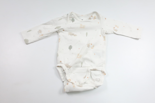 Body från H&M - Storlek 56 - Vit