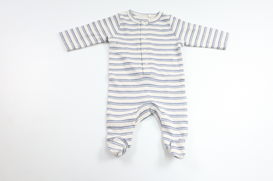 Randig jumpsuit från Fixoni - Storlek 44 - Beige