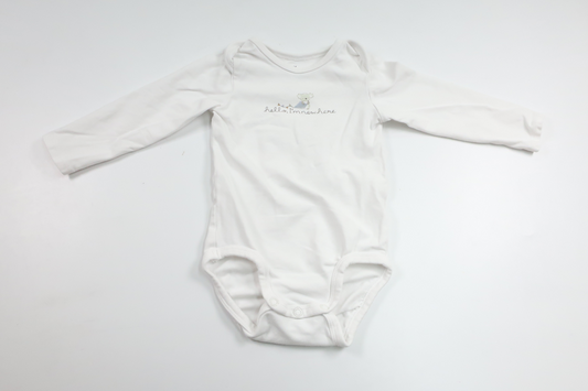 Body från H&M - Storlek 74 - Vit