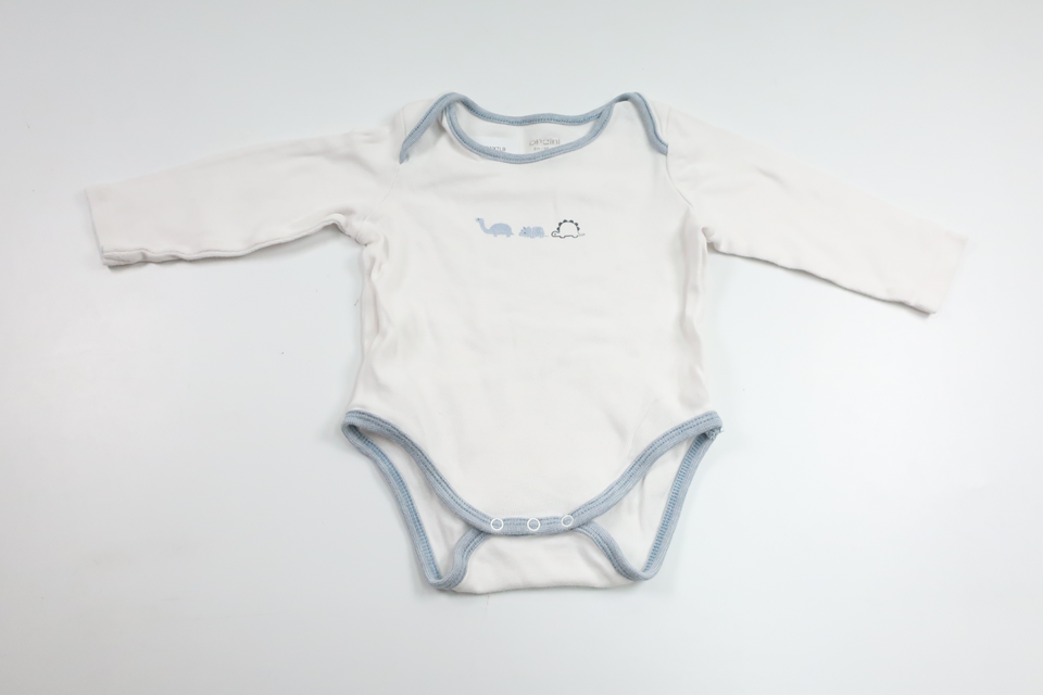 Body från Obaïbi - Storlek 68 - Vit