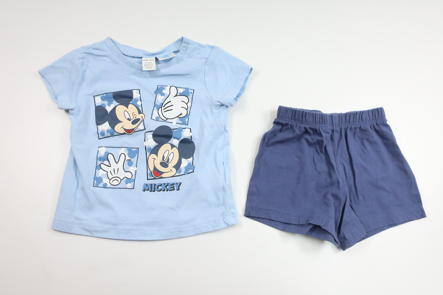 Tvådelad pyjamas med Musse Pigg från LC Waikiki - Storlek 68/74 - Blå