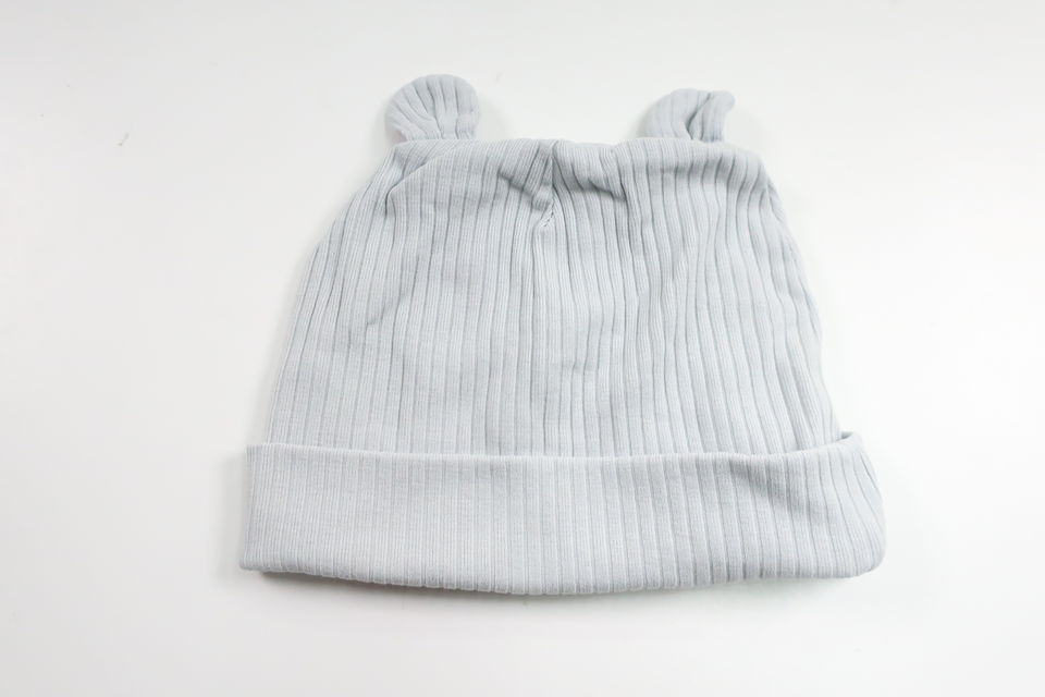 Ribbad mössa från H&M - Storlek 74 - Blå