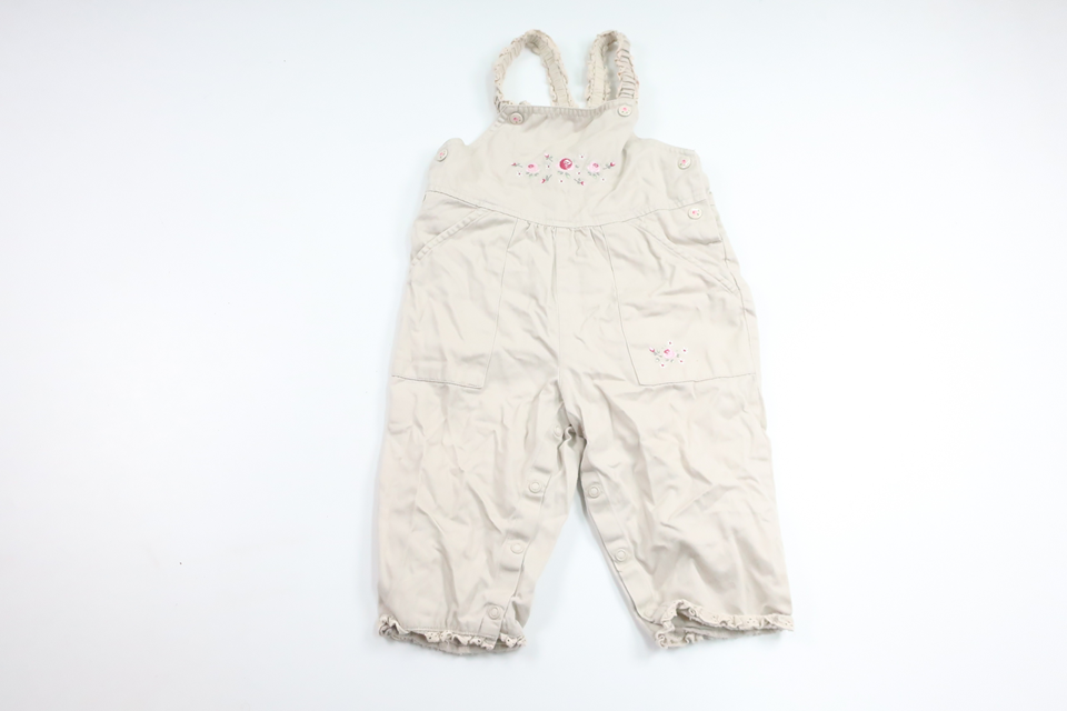 Hängselbyxor från H&M - Storlek 74 - Beige