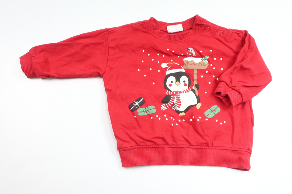 Sweatshirt från Kappahl - Storlek 68 - Röd