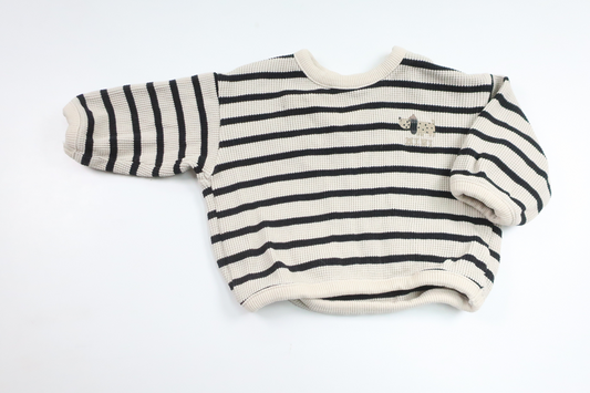 Sweatshirt från Kappahl - Storlek 62 - Benvit