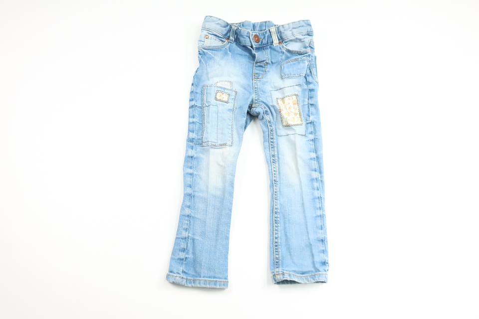 Jeansbyxor från H&M - Storlek 92 - Denim
