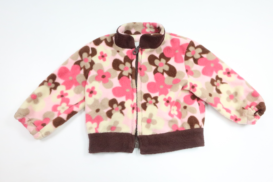 Kofta i fleece från Hemsytt - Storlek 68/74 - Multi