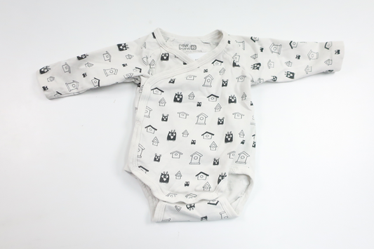 Omlottbody från Lindex - Storlek 50 - Vit