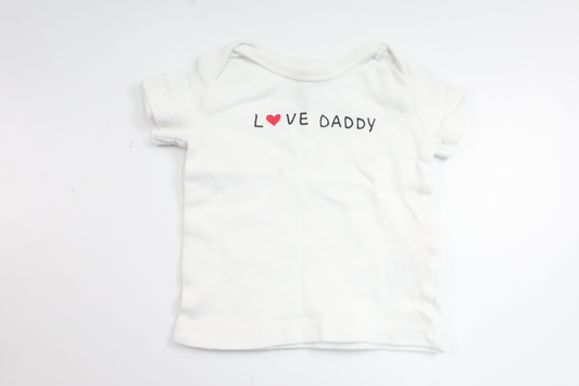 T-shirt från H&M - Storlek 56 - Vit