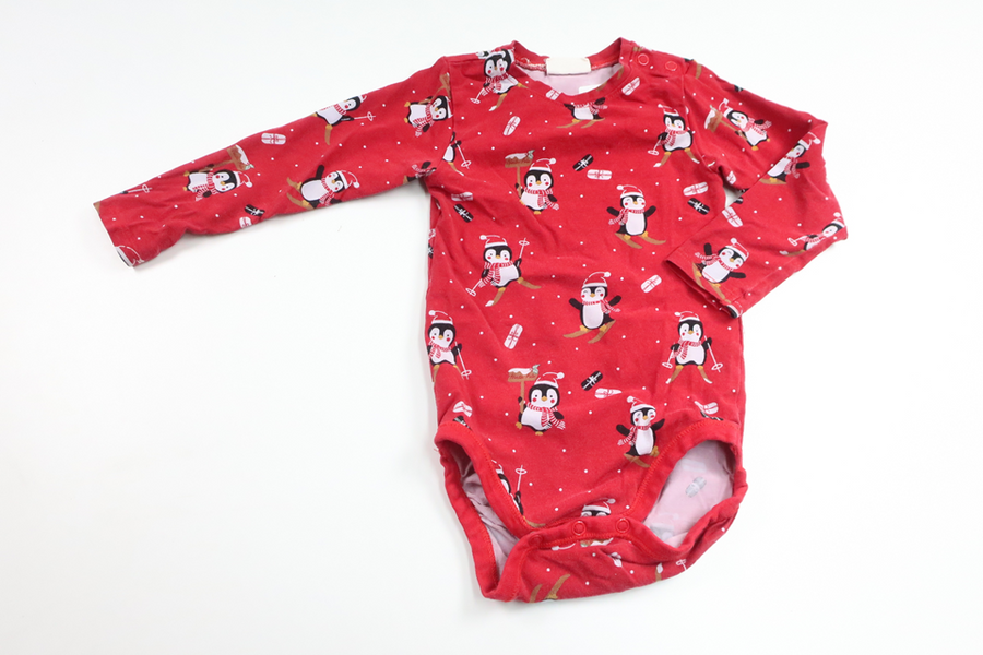 Body från Kappahl - Storlek 80 - Röd