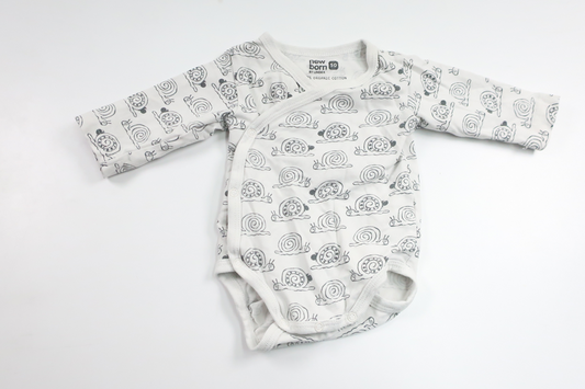 Omlottbody från Lindex - Storlek 50 - Vit