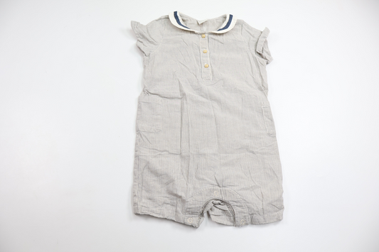Sjömansinspirerad jumpsuit från Lindex - Storlek 86 - Blå